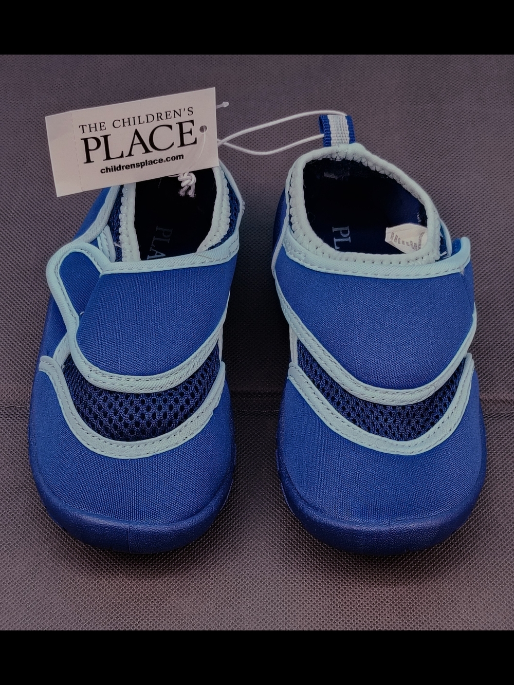 The Children's Place Bright Blue and Light Blue Kids Water Shoes For Toddlers